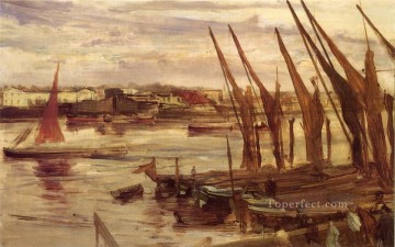 James Abbott McNeill Whistler Painting - Battersea Reach James Abbott McNeill Whistler